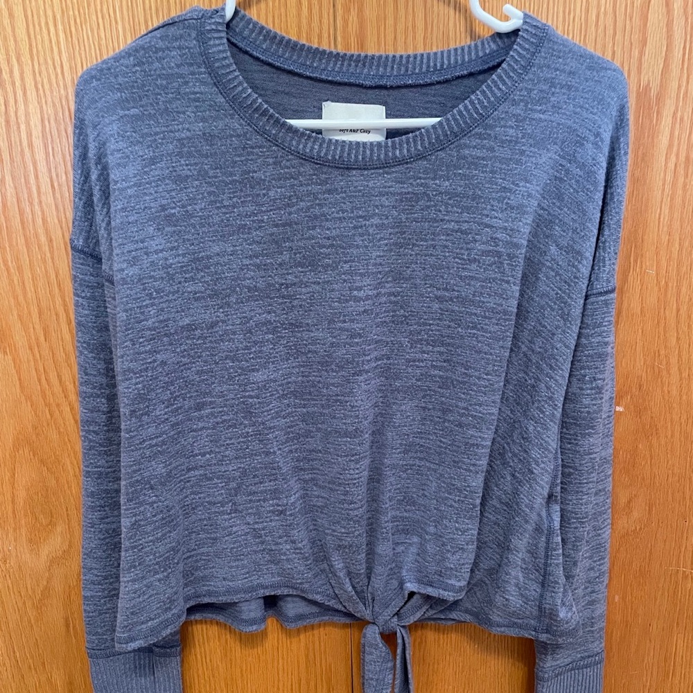 Abercrombie & Fitch Navy long sleeve